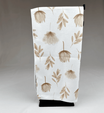 Monobrown Flower Towel - Roost Home