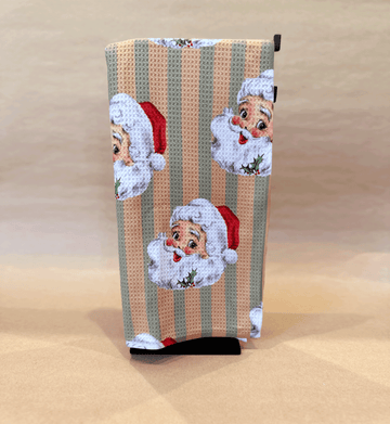 Striped Santa Towel - Roost Home