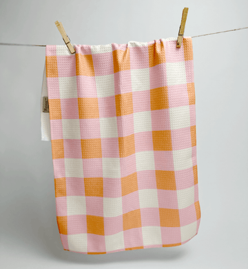 Valentine's Plaid Towel - Roost Home