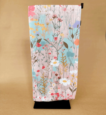 Watercolor Floral Towel - Roost Home